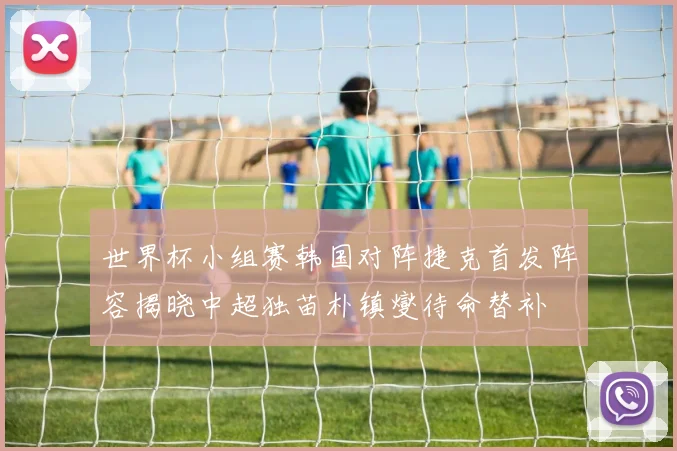 世界杯小组赛韩国对阵捷克首发阵容揭晓中超独苗朴镇燮待命替补